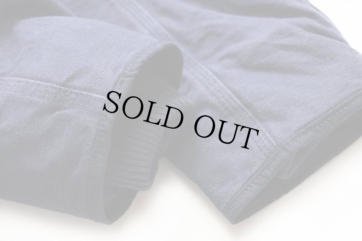 画像7: メキシコ製 carharttカーハート THINSULATEキルティングライナー WASHED DUCK ダック地 アクティブジャケット パーカー 紺 M (7)