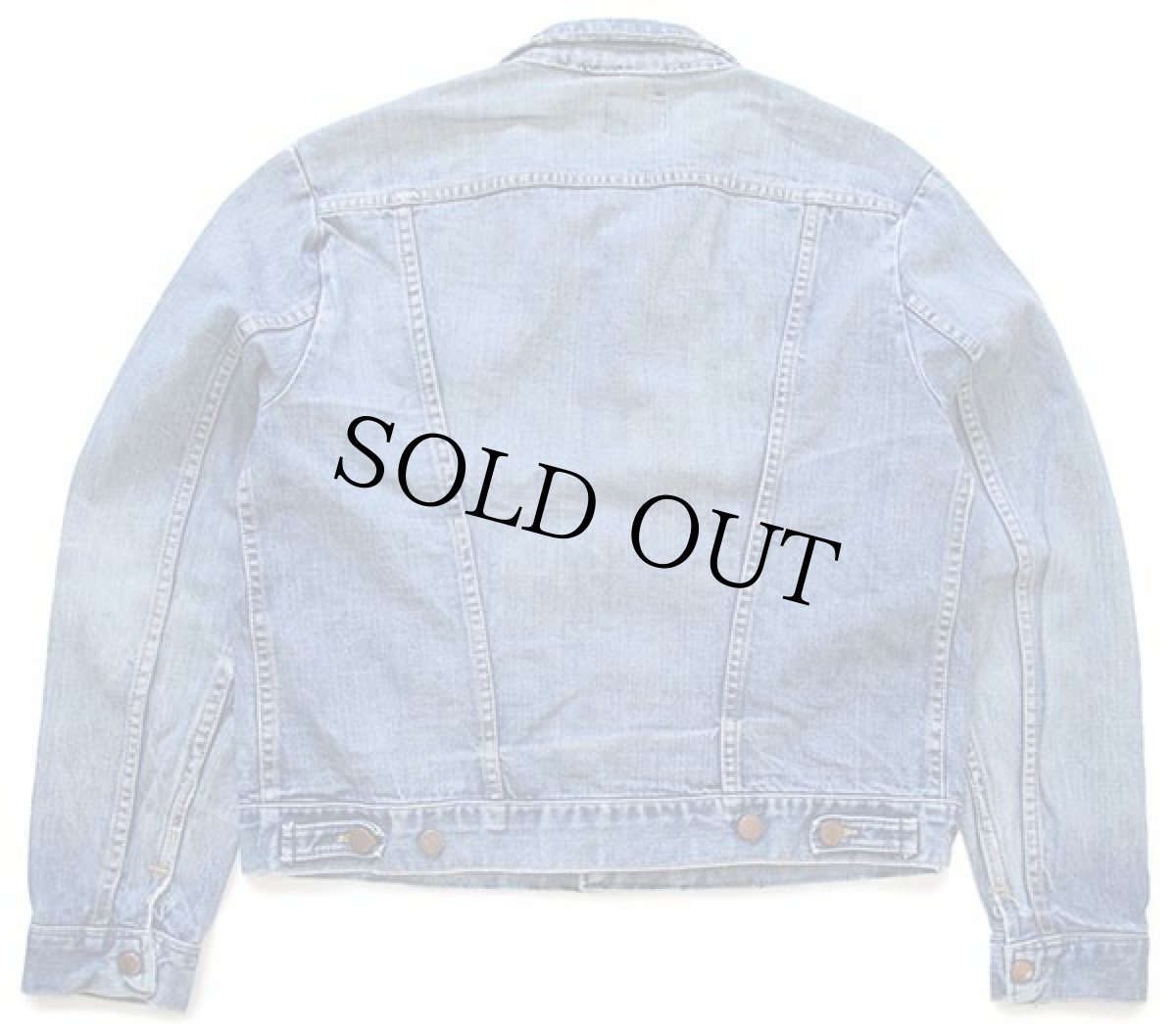 画像2: 70s USA製 Wranglerラングラー 124MJ デニムジャケット (2)