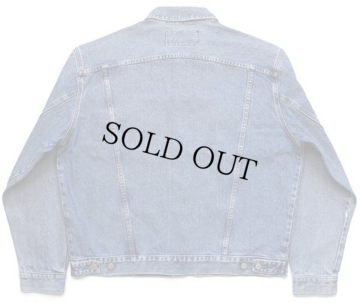 画像2: 90s USA製 GUESSゲス デニムジャケット 4ポケット XL (2)