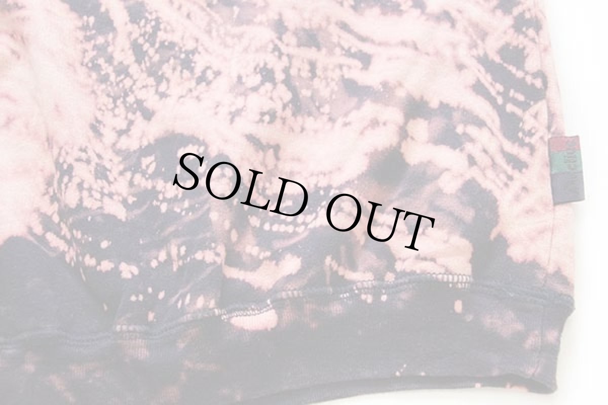 画像5: 90s active Swiss Design ブリーチ加工 前V スウェット XL (5)