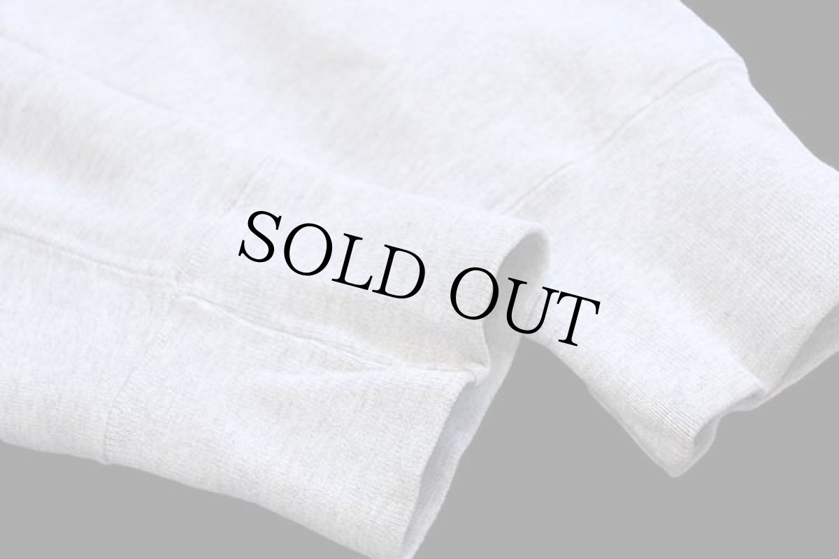 画像6: 90s USA製 The Cotton Exchange MAYVILLE STATE リバースウィーブ スウェットパーカー 杢グレー XL (6)