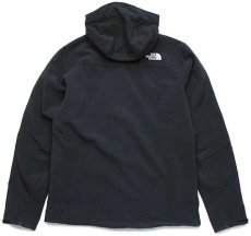 画像2: THE NORTH FACEノースフェイス ストレッチ ソフトシェルパーカー 黒 S (2)