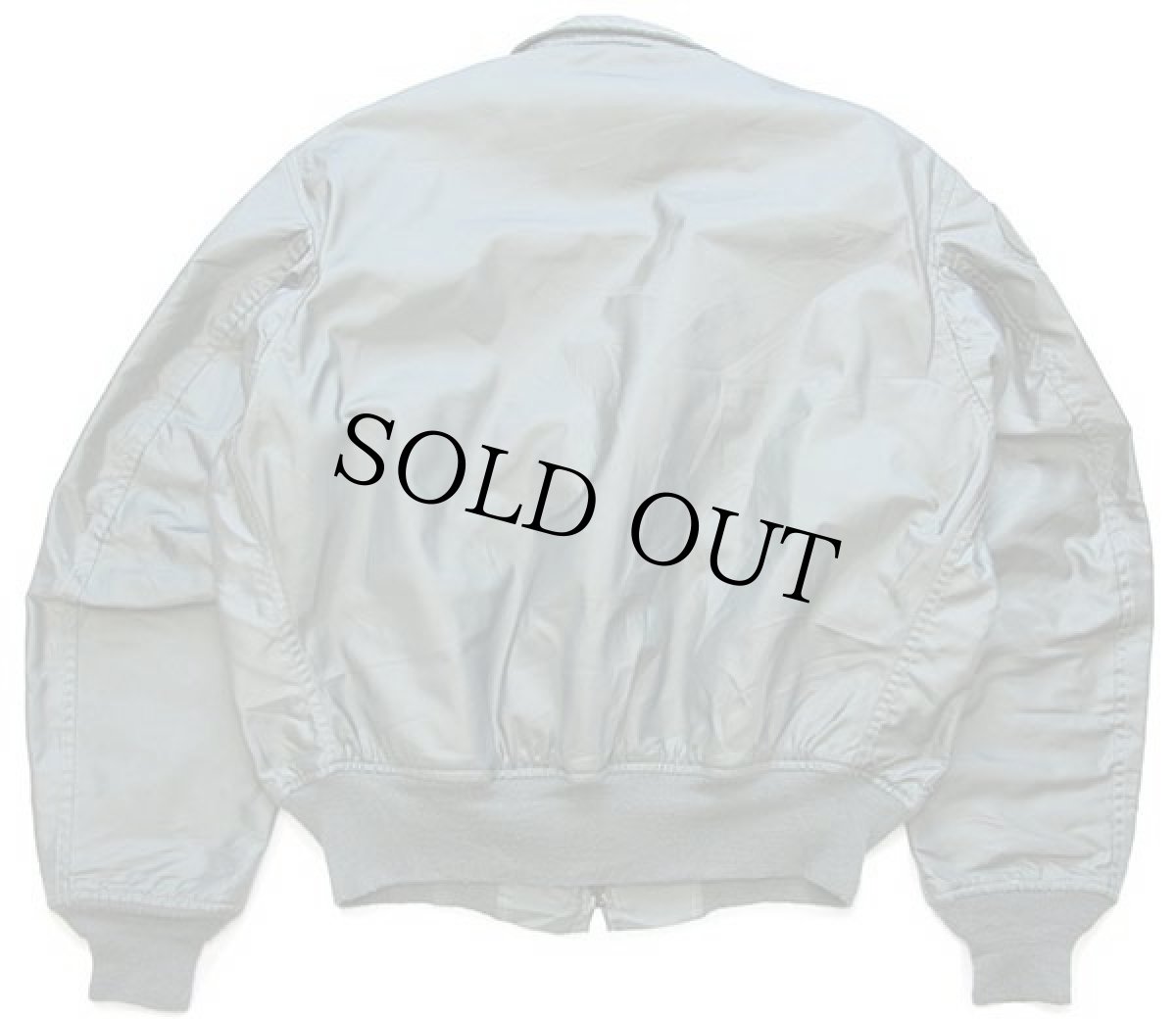 画像2: 00s 米軍 USAF CWU-36/P アラミド フライトジャケット セージグリーン XL (2)