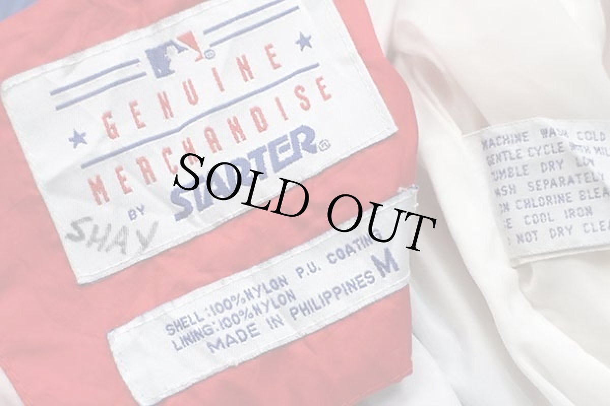 画像5: 00s STARTERスターター MLB Philadelphia Phillies 刺繍 チケット付き マルチカラー 切り替え ナイロンジャケット M (5)