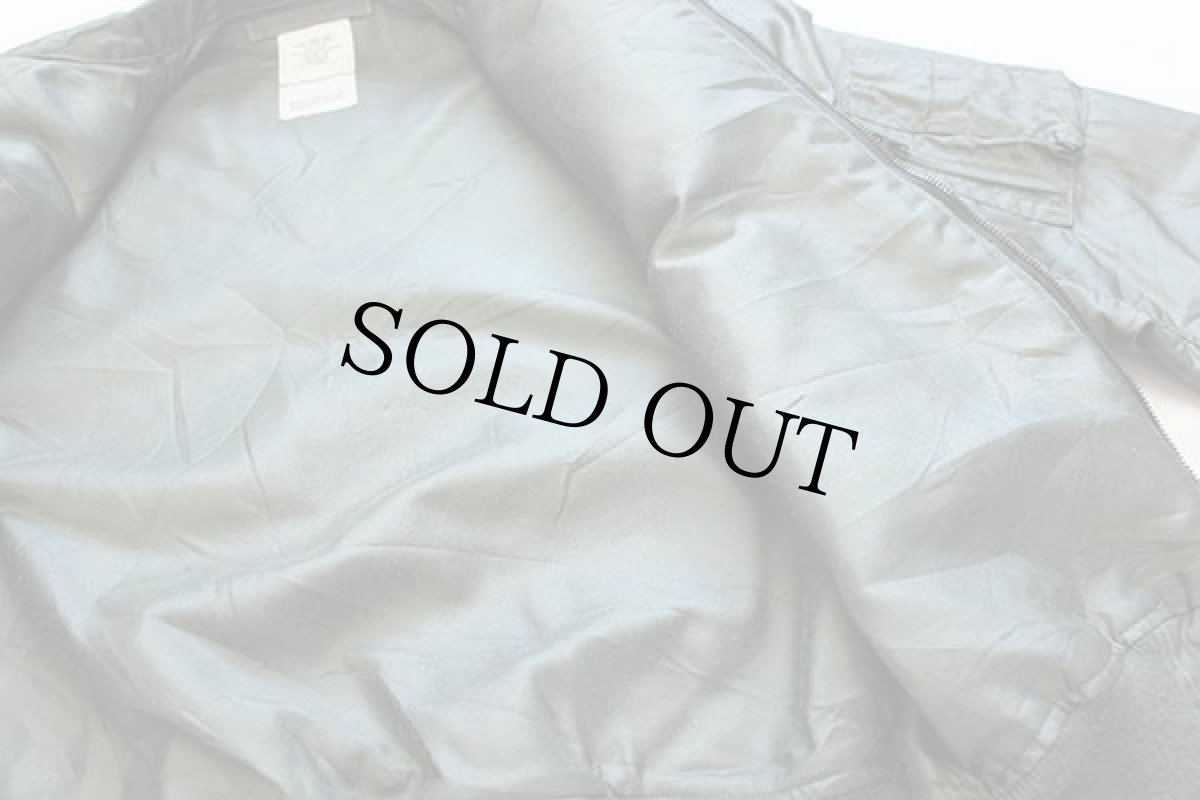 画像5: 00s 米軍 USAF CWU-36/P アラミド フライトジャケット セージグリーン XL (5)