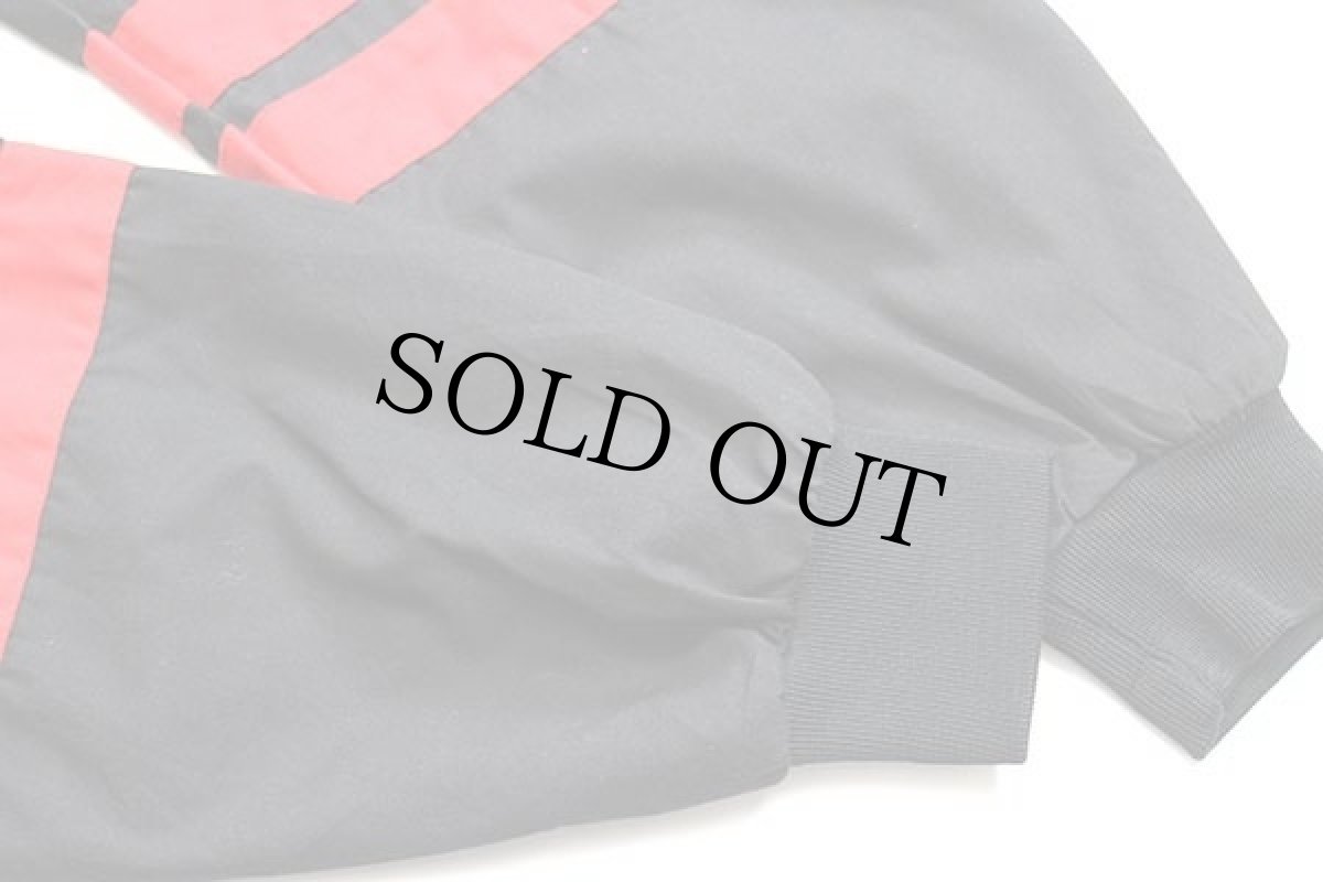 画像6: 80s USA製 Swingster Winston Racing TEAM 刺繍 ライン入り ジャケット 黒 L (6)