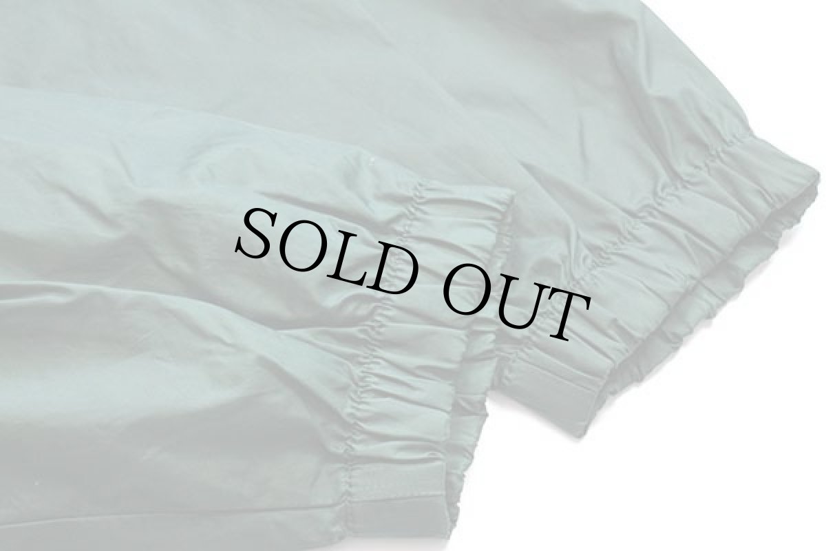 画像6: 90s J.CREW 無地 ナイロン アノラックパーカー 緑 (6)