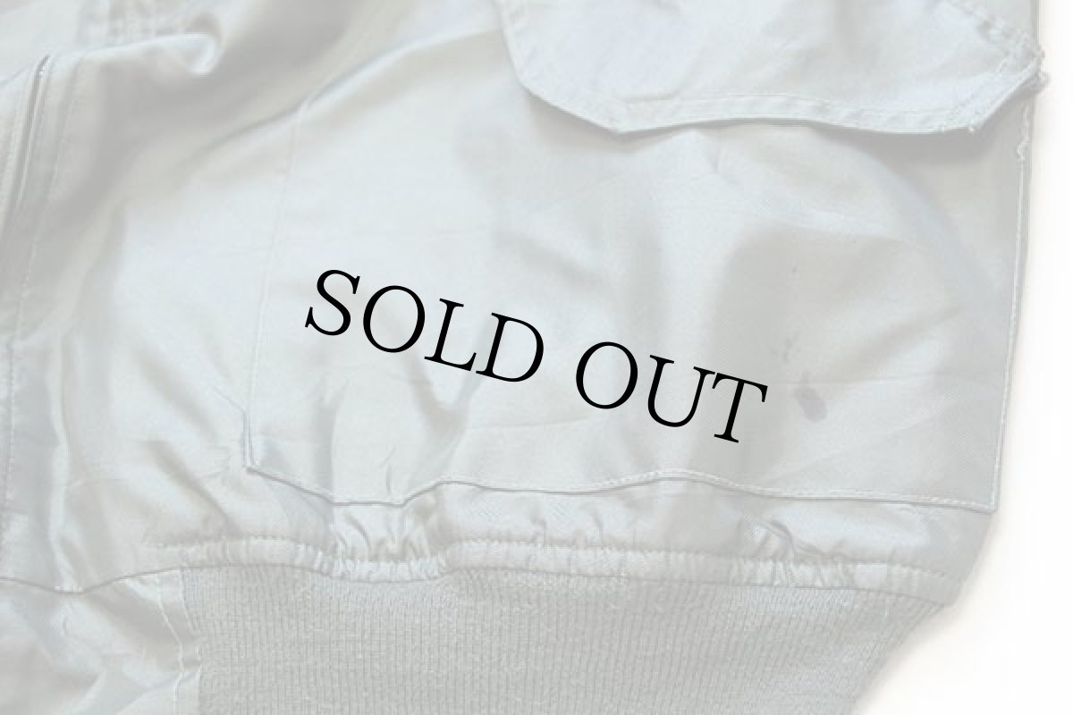 画像6: 00s 米軍 USAF CWU-36/P アラミド フライトジャケット セージグリーン XL (6)