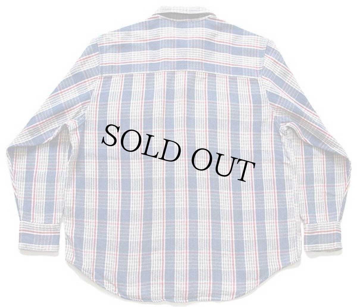 画像2:  Leeリー チェック コットン フランネルシャツ L★ユーロ (2)