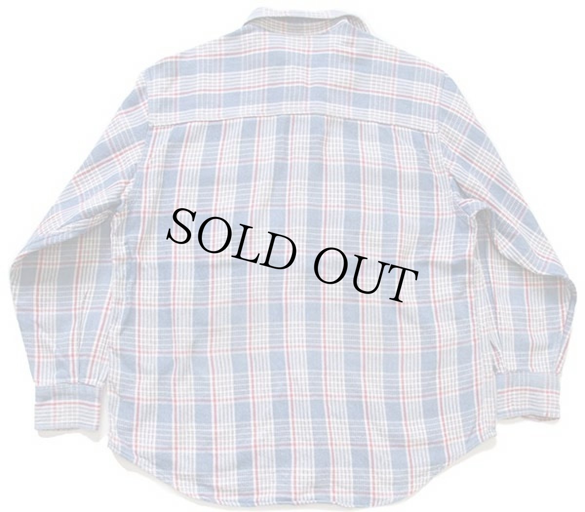 画像2: Leeリー チェック コットン フランネルシャツ L★ユーロ (2)