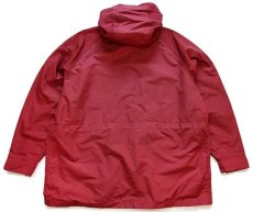 画像2: 80s USA製 L.L.Bean BAXTER STATE PARKA ナイロン マウンテンパーカー バーガンディ XXL★特大 (2)