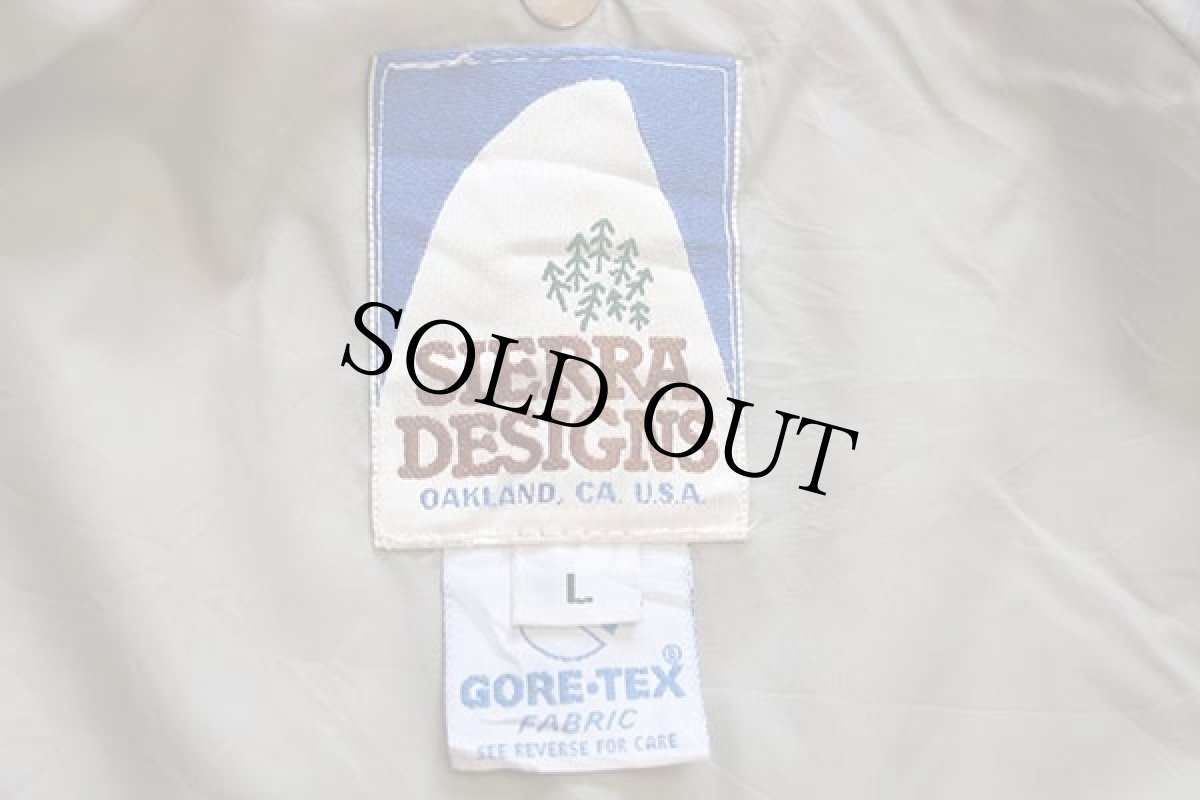 画像4: 80s SIERRA DESIGNSシエラデザイン GORE-TEXゴアテックス ナイロン マウンテンジャケット バーガンディ L (4)