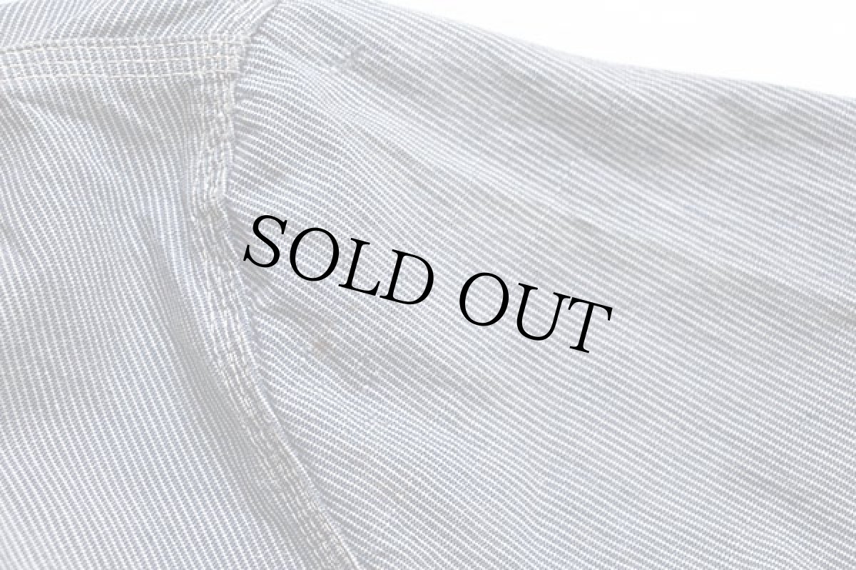 画像11: 50s USA製 Leeリー 96-J ピンストライプ カバーオール (11)