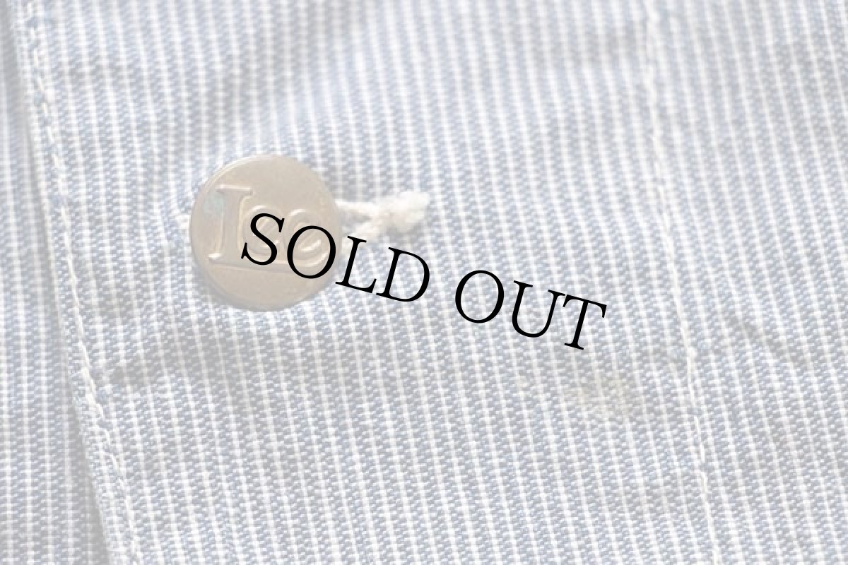 画像6: 50s USA製 Leeリー 96-J ピンストライプ カバーオール (6)