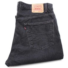 画像1: 00s Levi'sリーバイス 505 ブラック デニムパンツ w42 L30★SDP1792 (1)