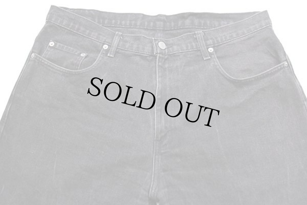 画像4: 00s メキシコ製 POLO JEANSポロ ジーンズ ラルフローレン ブラック デニムパンツ w39★SDP1788 (4)