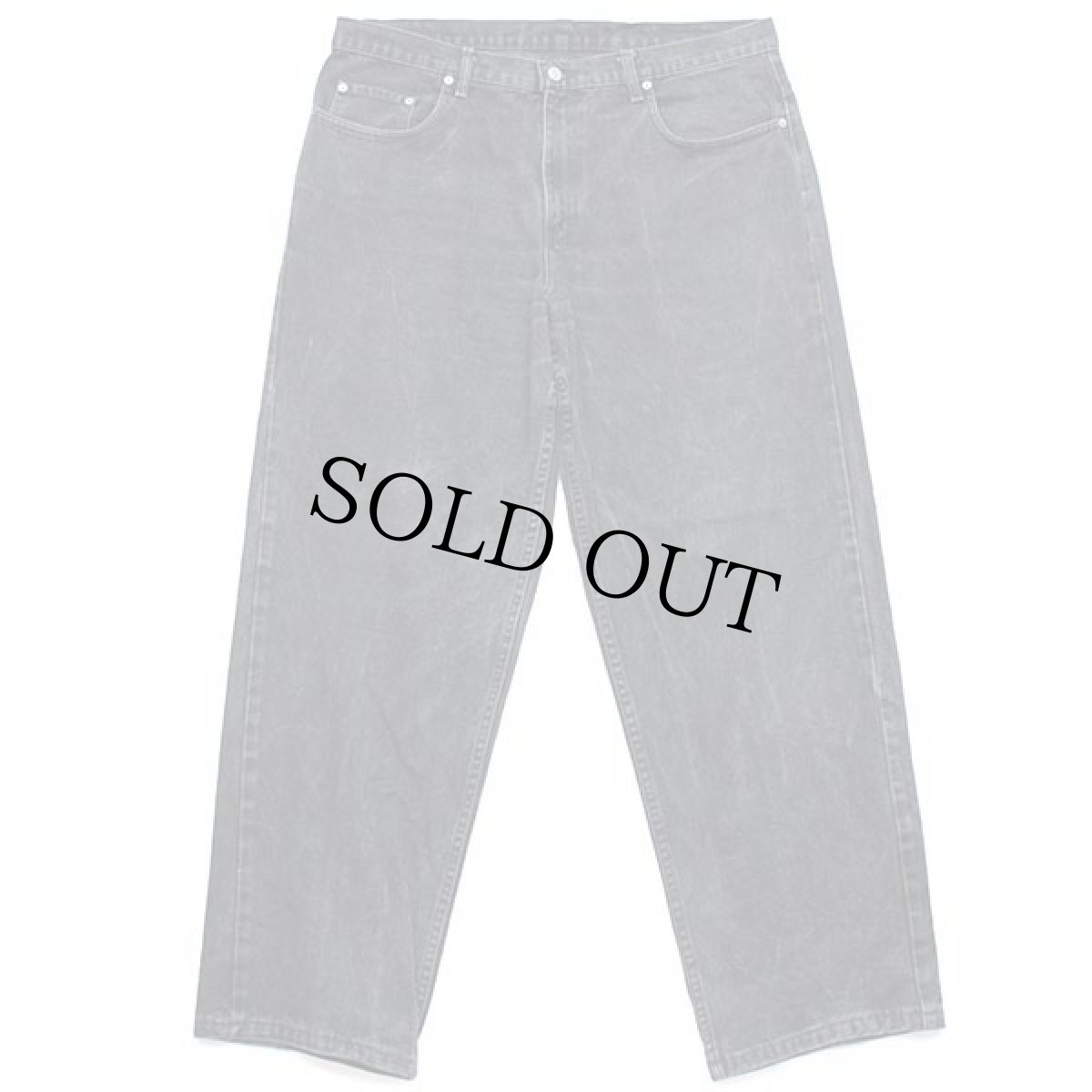 画像2: 00s メキシコ製 POLO JEANSポロ ジーンズ ラルフローレン ブラック デニムパンツ w39★SDP1788 (2)