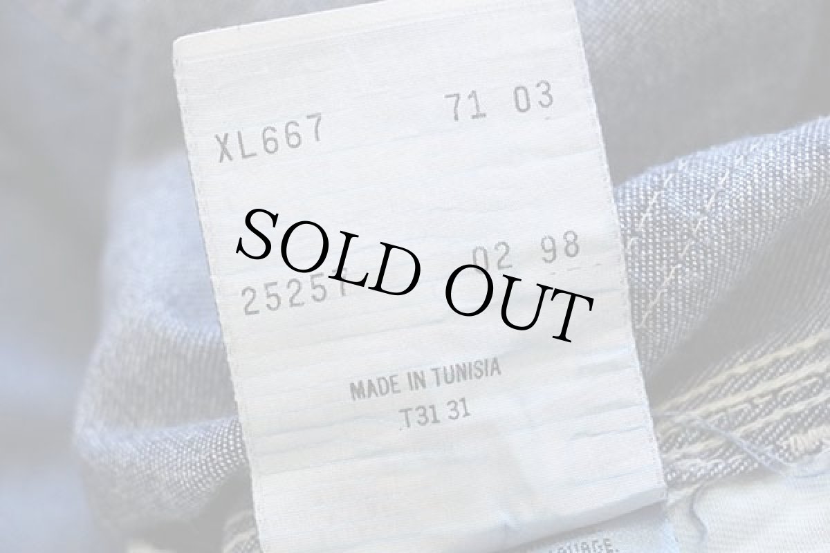 画像6: 90s Levi'sリーバイス ビンテージ加工 デニム オーバーオール XL★ユーロ (6)