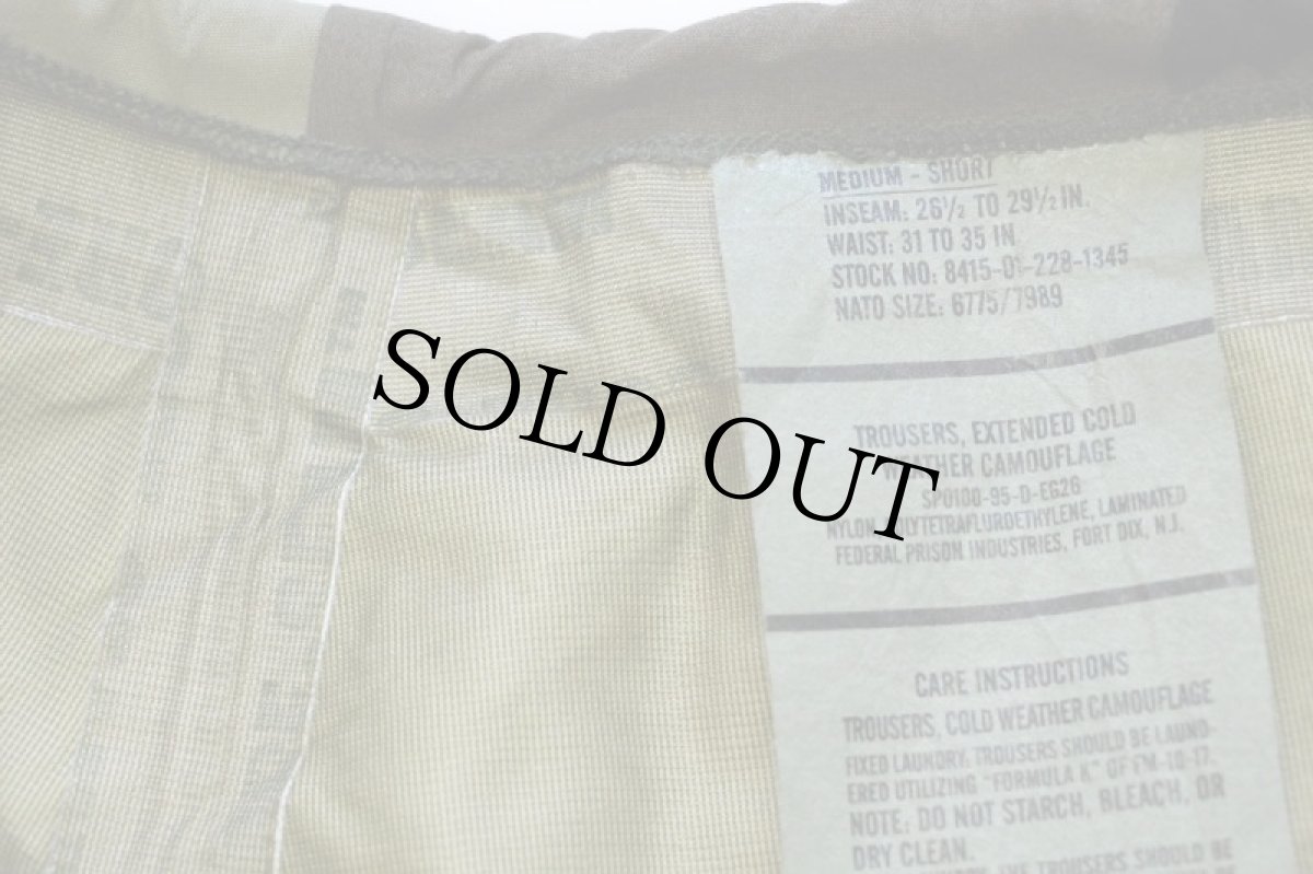 画像6: 90s 米軍 U.S.ARMY ECWCS GEN1 ウッドランドカモ GORE-TEXゴアテックス ナイロン オーバーパンツ M-S★23 (6)