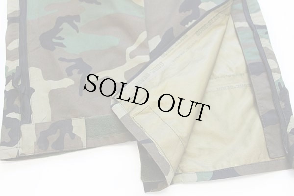 画像7: 90s 米軍 U.S.ARMY ECWCS GEN1 ウッドランドカモ GORE-TEXゴアテックス ナイロン オーバーパンツ M-S★23 (7)