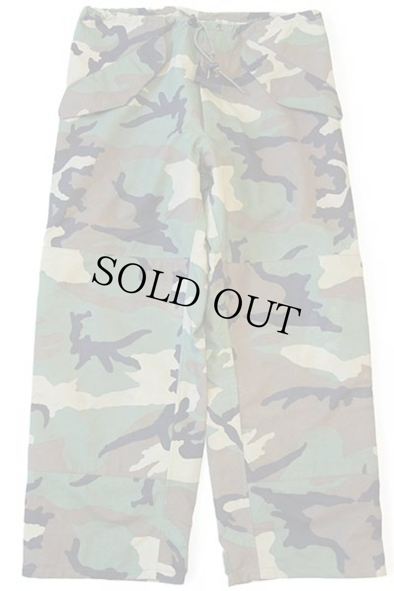 画像2: 90s 米軍 U.S.ARMY ECWCS GEN1 ウッドランドカモ GORE-TEXゴアテックス ナイロン オーバーパンツ M-S★23 (2)