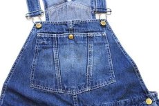 画像4: 90s Levi'sリーバイス ビンテージ加工 デニム オーバーオール XL★ユーロ (4)