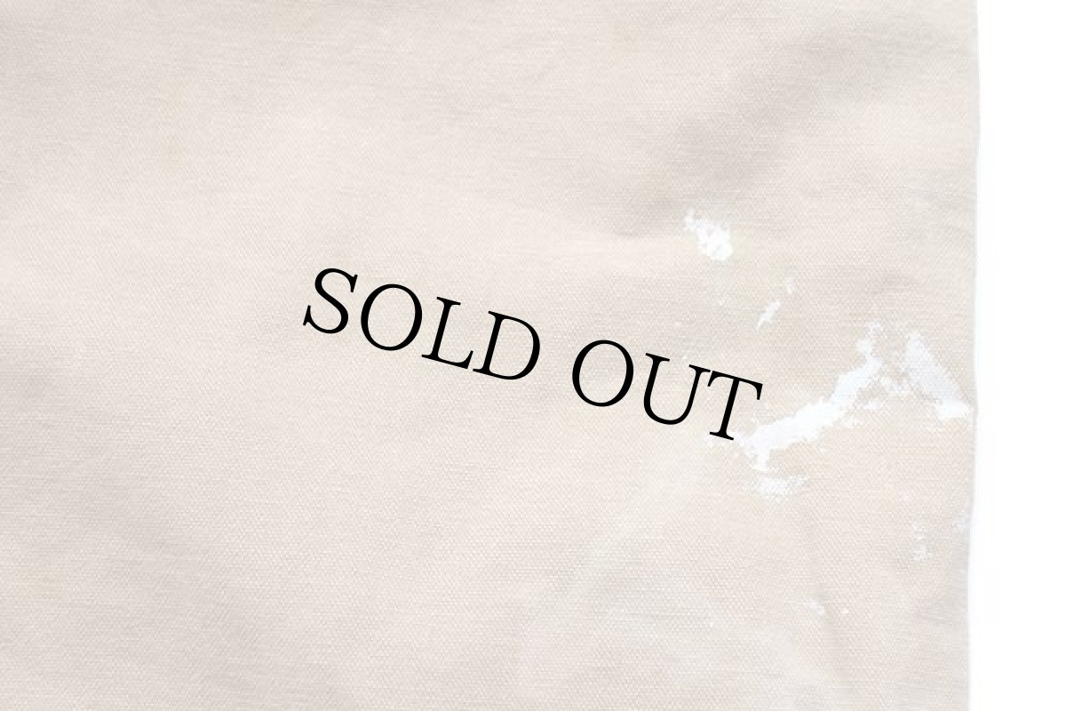 画像8: 80s USA製 carharttカーハート ダック地 ダブルニー オーバーオール ペンキ飛び 茶 w30 L32 (8)