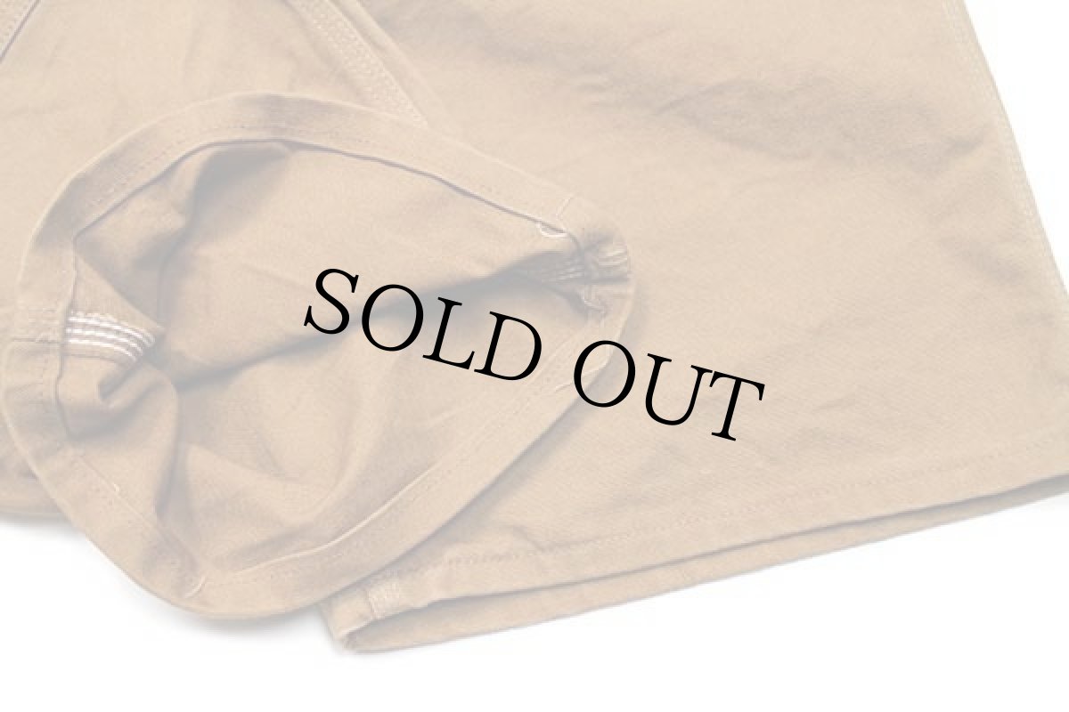 画像8: 00s USA製 carharttカーハート ダック地 ダブルニー オーバーオール 茶 w54 L32★特大 (8)