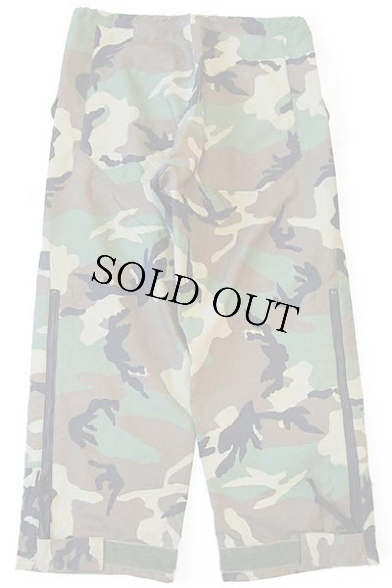 画像3: 90s 米軍 U.S.ARMY ECWCS GEN1 ウッドランドカモ GORE-TEXゴアテックス ナイロン オーバーパンツ M-S★23 (3)