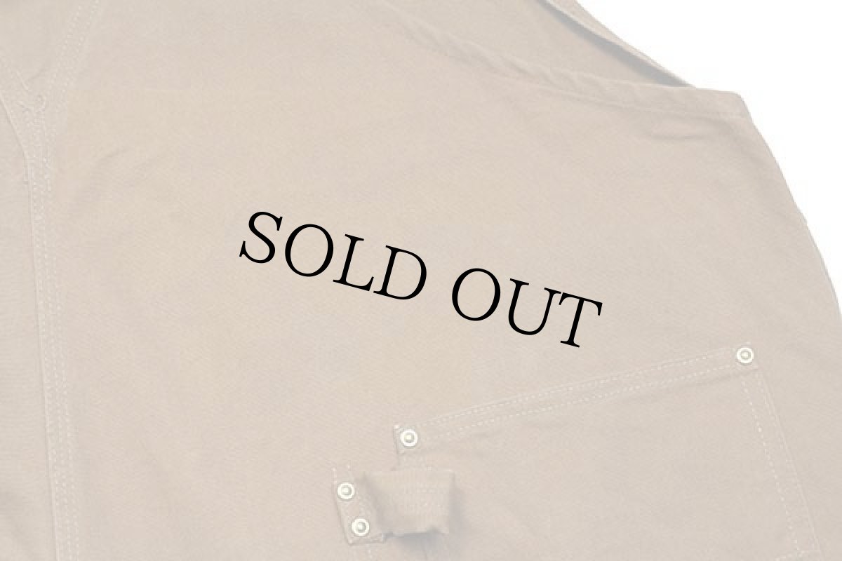 画像7: 00s USA製 carharttカーハート ダック地 ダブルニー オーバーオール 茶 w54 L32★特大 (7)