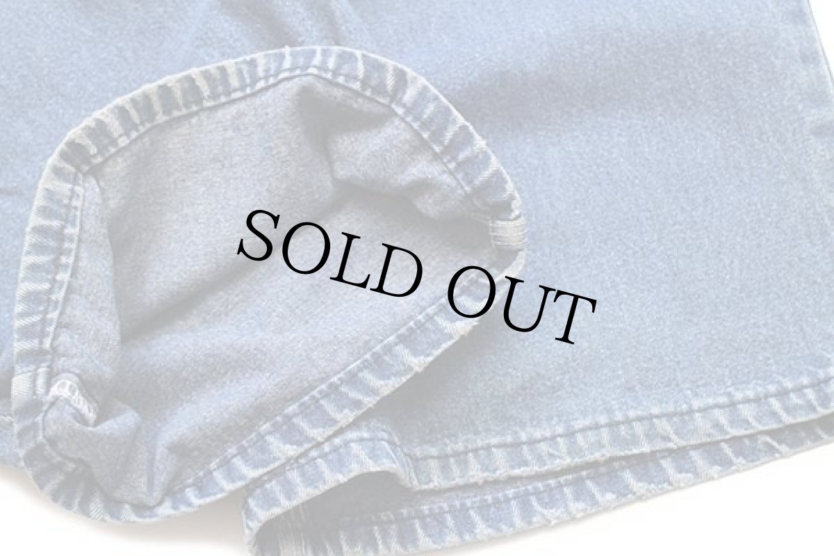 画像9: 90s USA製 POINTERポインター デニム オーバーオール w40 (9)