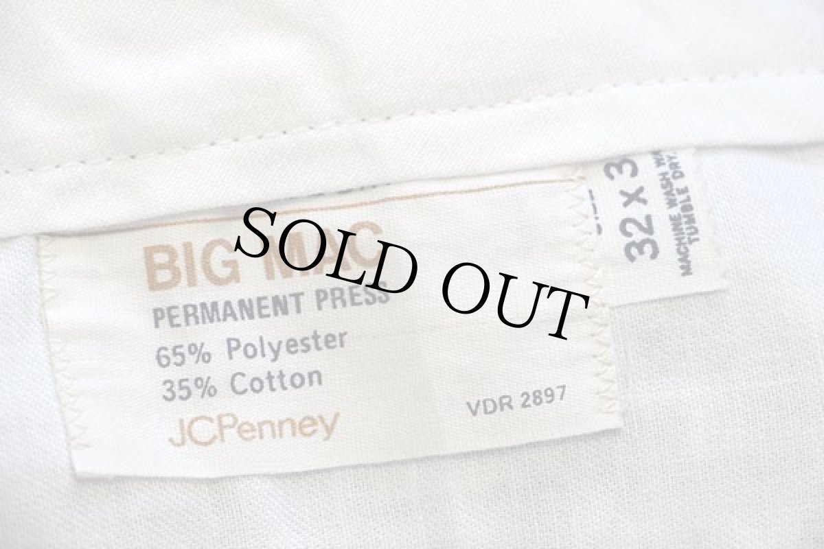 画像6: 70s JCPenney BIGMACビッグマック ワークパンツ カーキ w32 L31 (6)