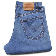 画像1: 00s USA製 Levi'sリーバイス 550 デニムパンツ w33 L32★SDP1783 (1)