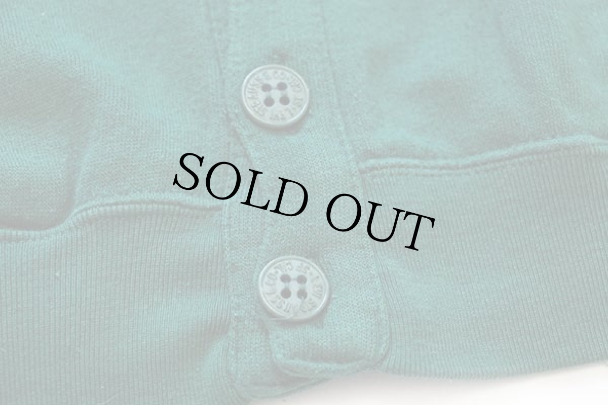 画像5: 90s Levi'sリーバイス ロゴ スウェット カーディガン 緑 L★ユーロ (5)