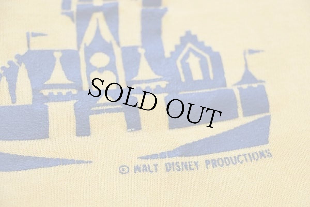 画像5: 70s Walt Disney World ディズニー スウェット 黄 M (5)