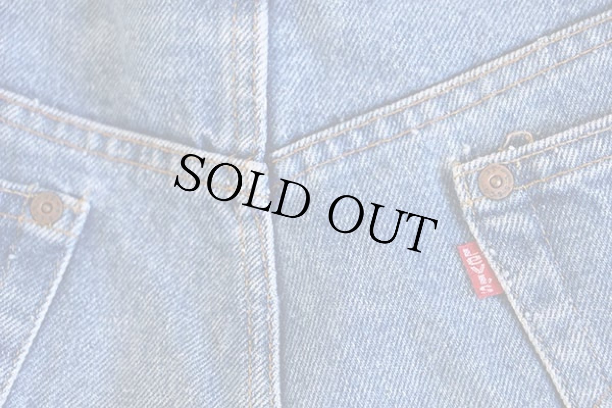 画像8: 80s USA製 Levi'sリーバイス 506 デニムパンツ w36 L32 (8)