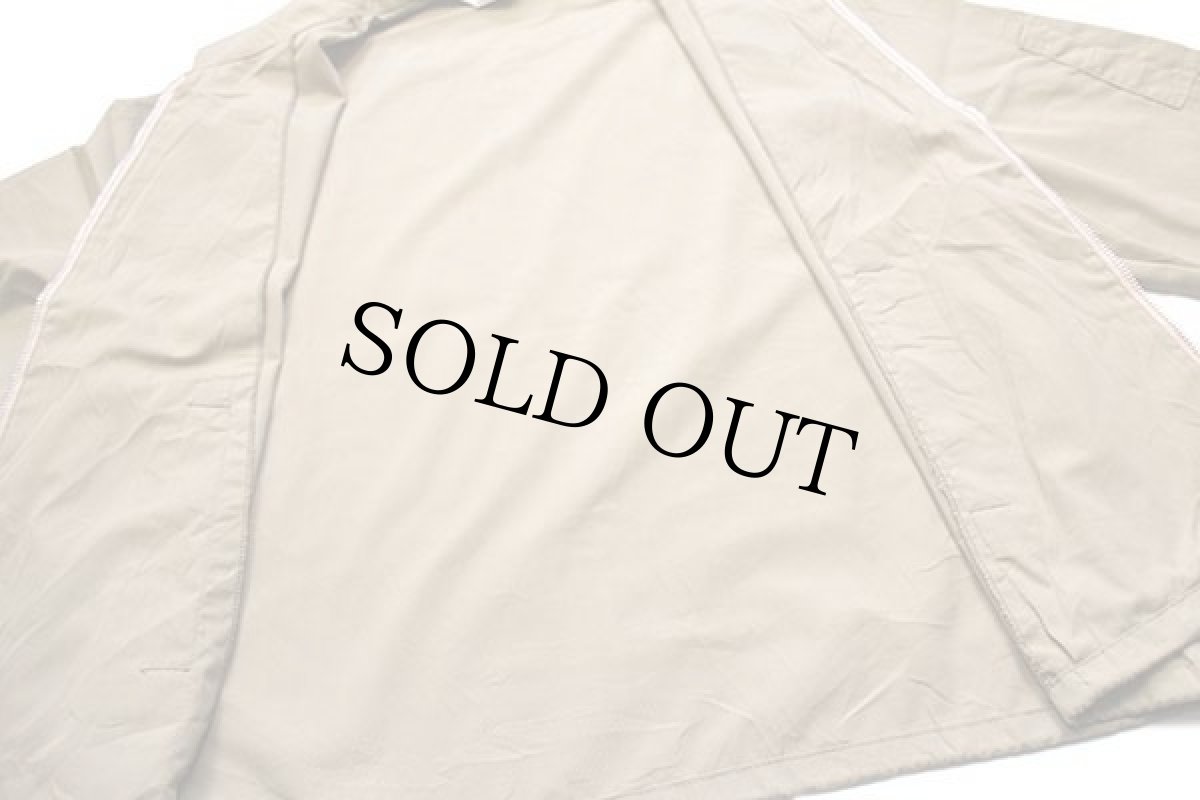 画像6: 80s USA製 MVP NBC ワンポイント ロゴ刺繍 ジャケット カーキ XL (6)