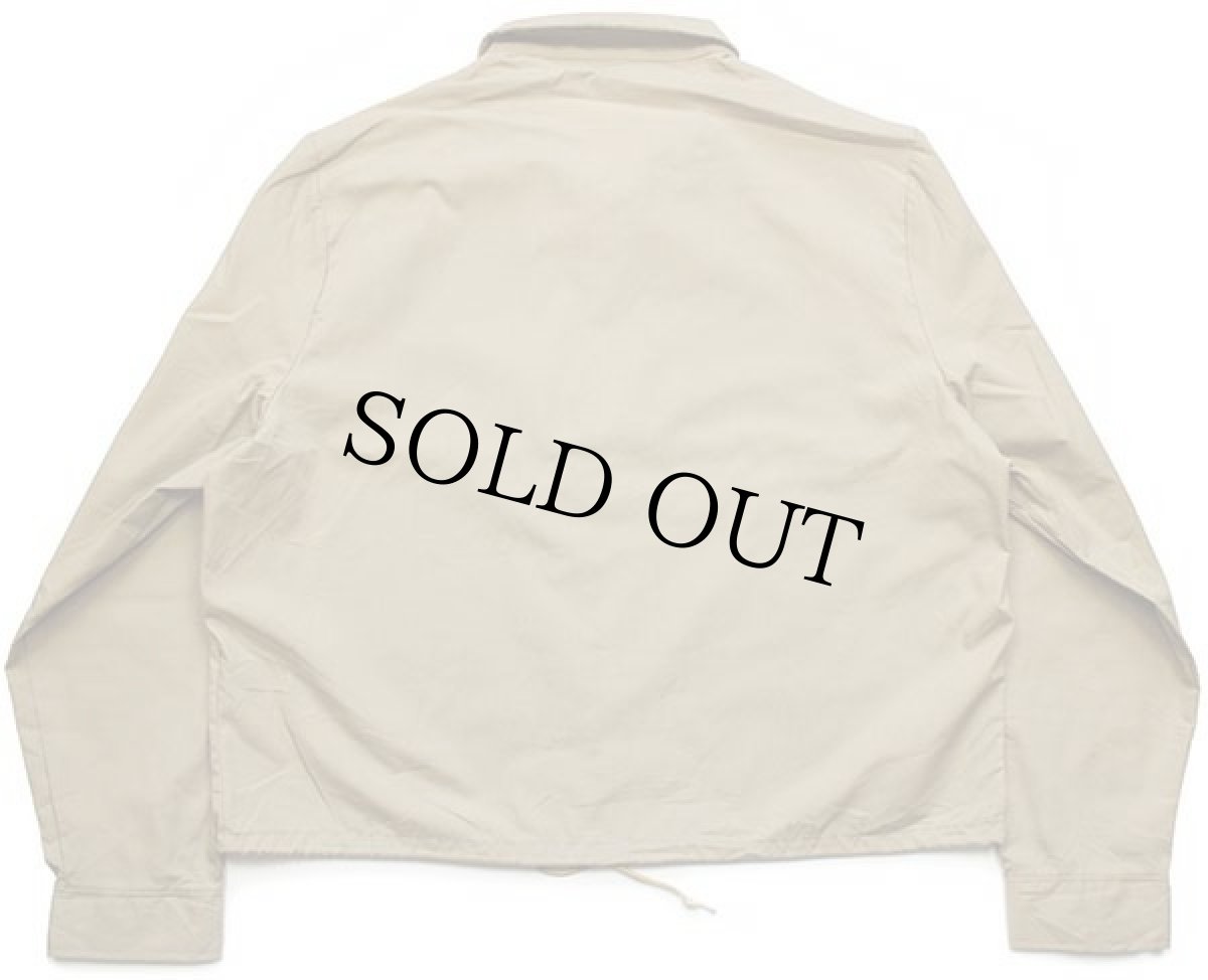 画像2: 80s USA製 MVP NBC ワンポイント ロゴ刺繍 ジャケット カーキ XL (2)