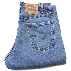 画像1: 90s USA製 Levi'sリーバイス 550 デニムパンツ w32 L32★SDP1798 (1)