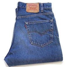 画像1: 90s USA製 Levi'sリーバイス 505 デニムパンツ w36 L32★113 (1)