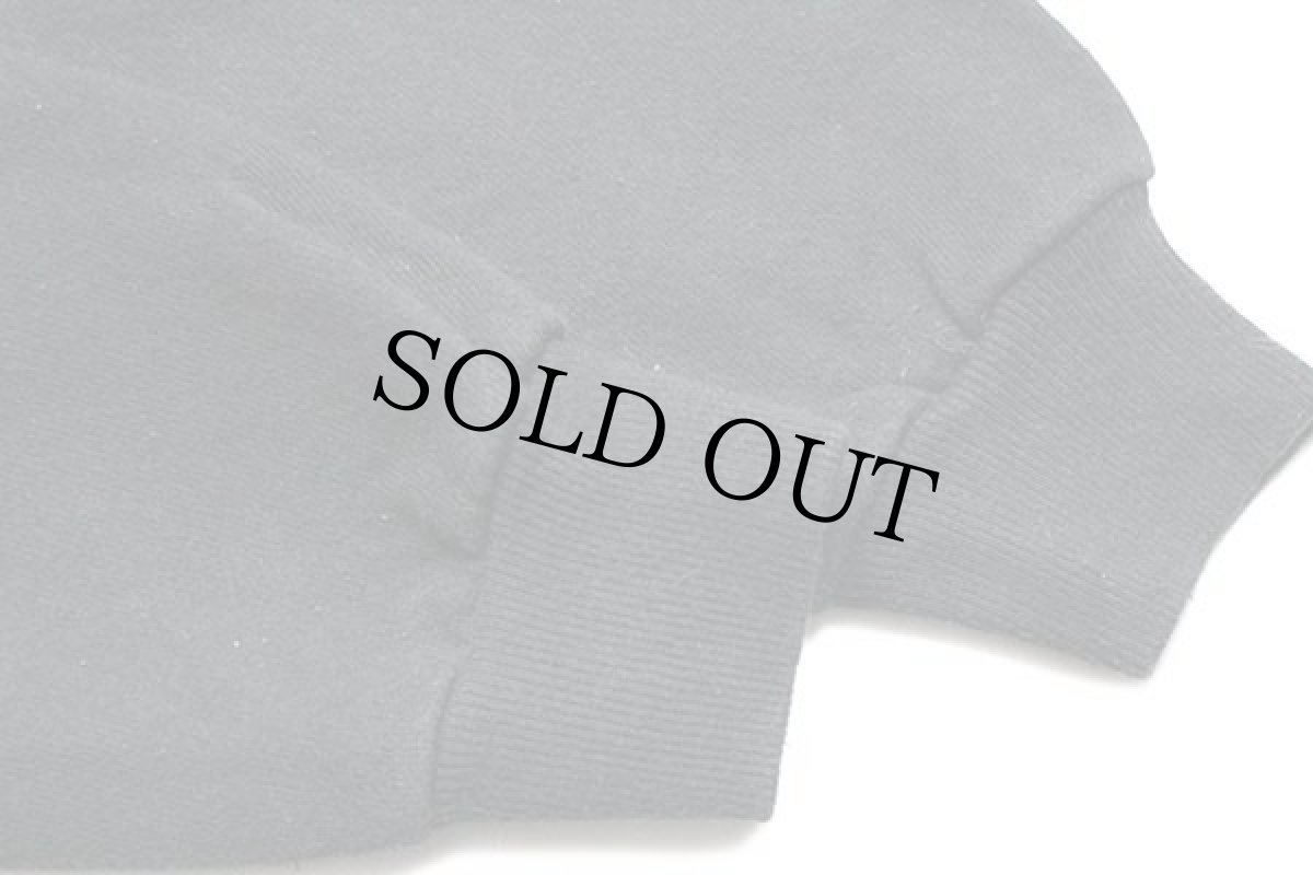 画像6: 80s USA製 Hanes サイ 両面プリント アート スウェット 黒 M (6)