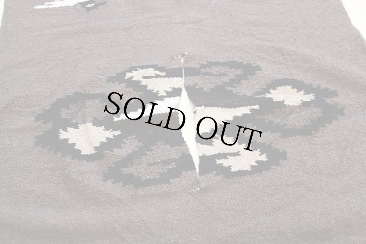 画像8: サンダーバード ネイティブ柄 メキシカン ラグ ポンチョ (8)