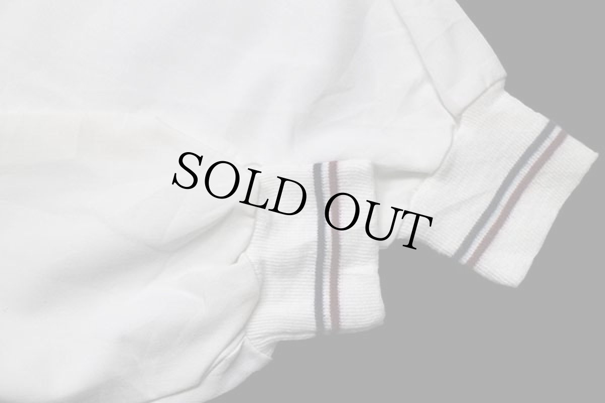 画像5: 70s USA製 SEASPORT 無地 ジャケット 白 L (5)