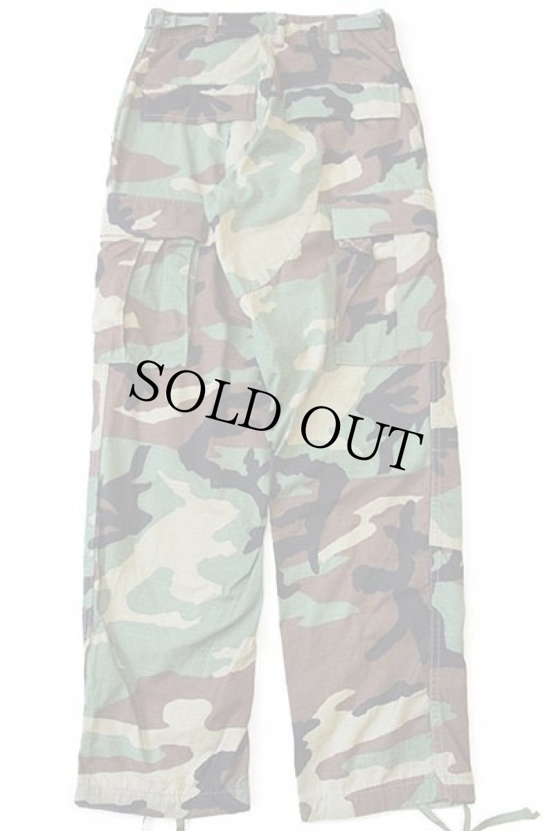 画像3: 00s 米軍 U.S.ARMY ウッドランドカモ BDU カーゴパンツ XS-S (3)