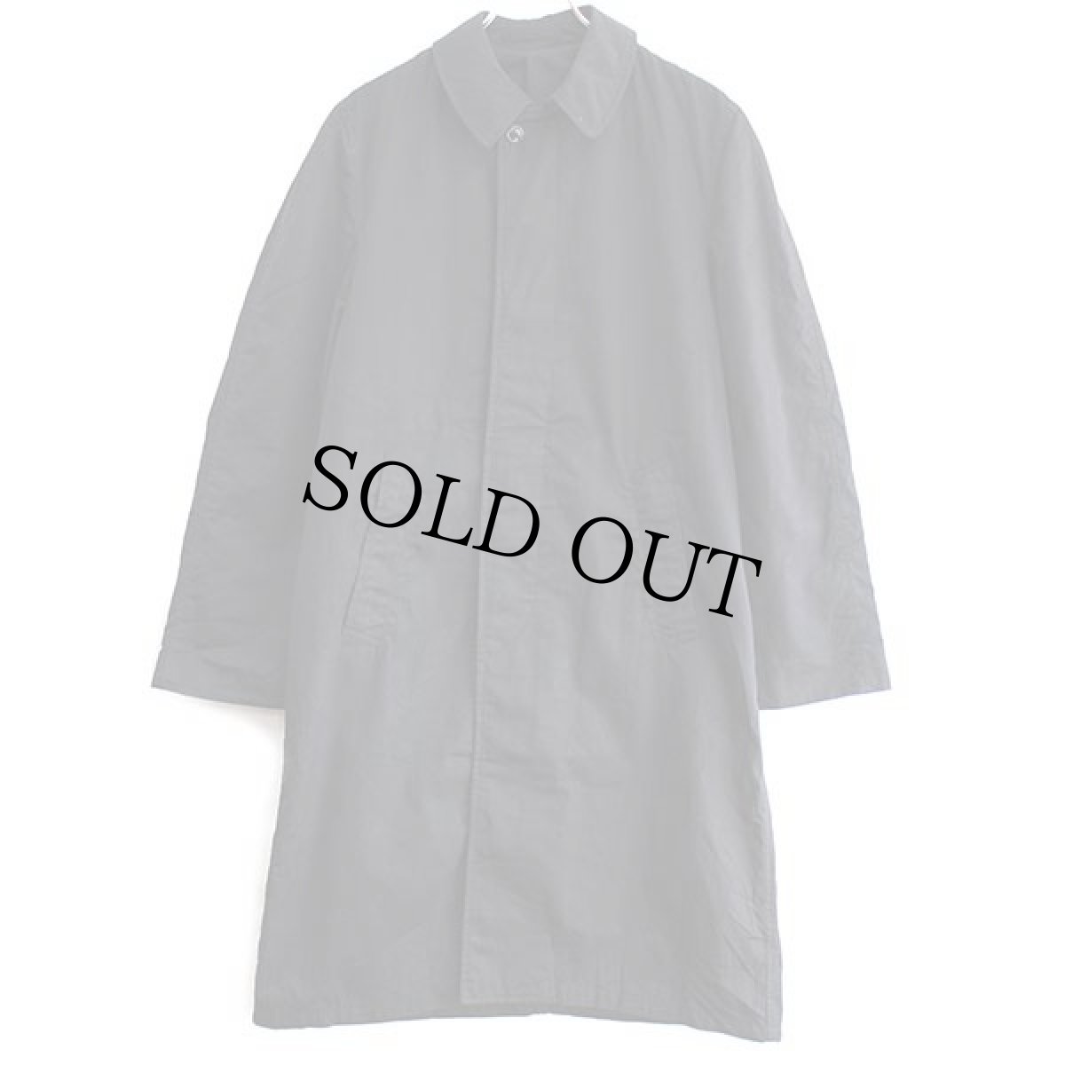 画像2: 70s 米軍 U.S.NAVY レインコート 黒★ステンカラー (2)