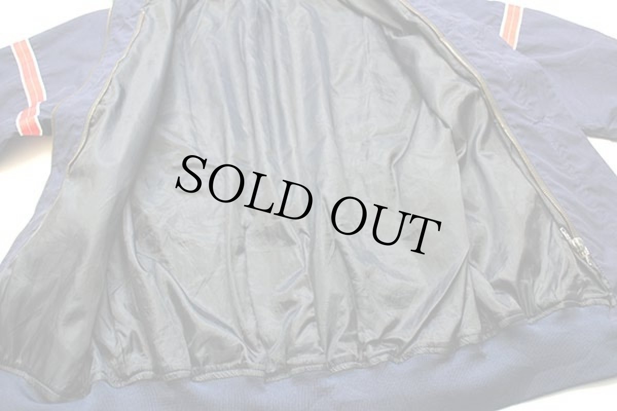 画像5: 80s USA製 UNITOG UNITED AIRLINES テープ付き ワークジャケット ナス紺 44-R (5)