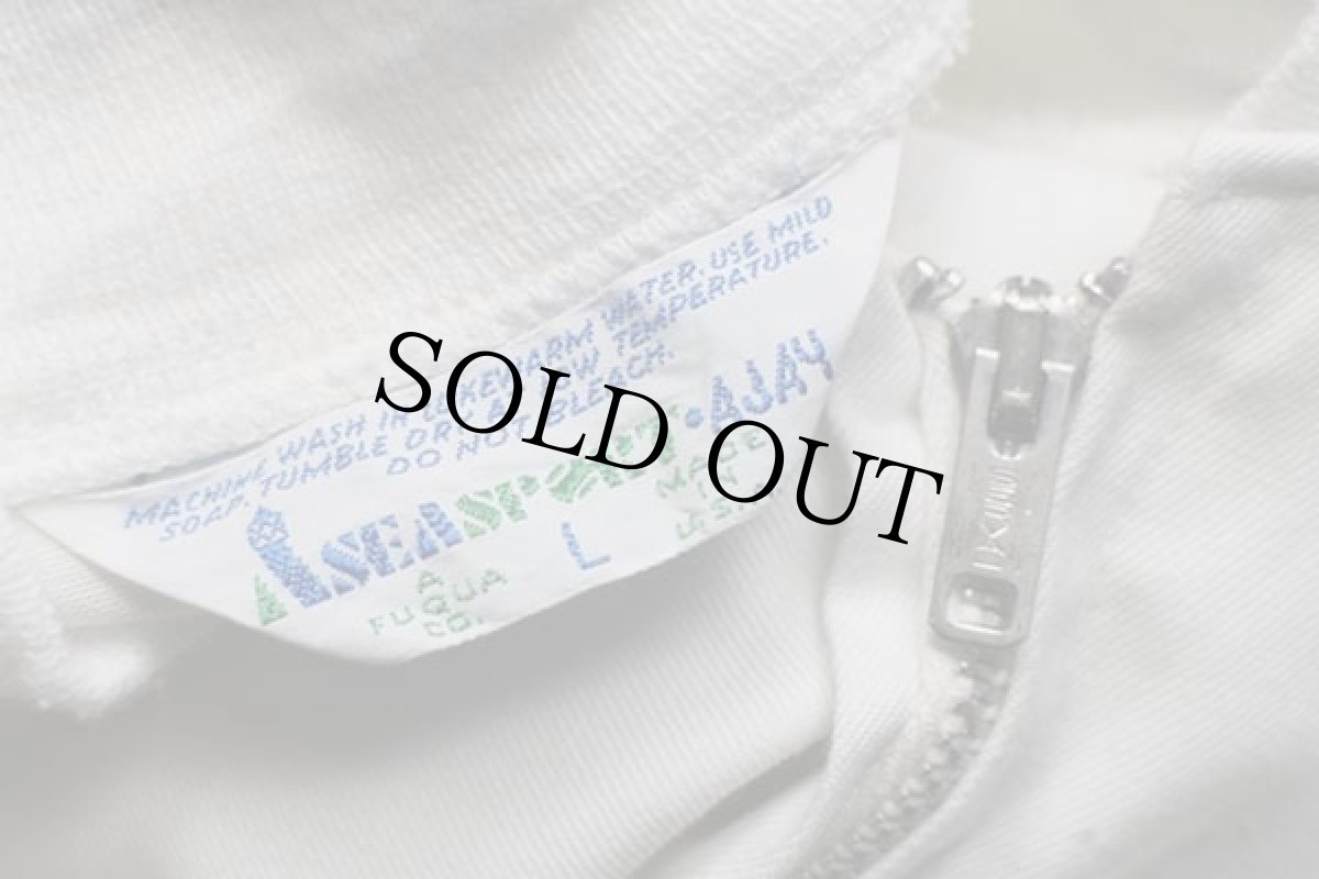 画像4: 70s USA製 SEASPORT 無地 ジャケット 白 L (4)