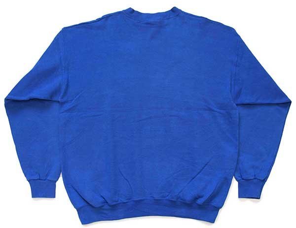 90s USA製 SANTEE 無地 スウェット 青 XL☆ブランク - Sixpacjoe