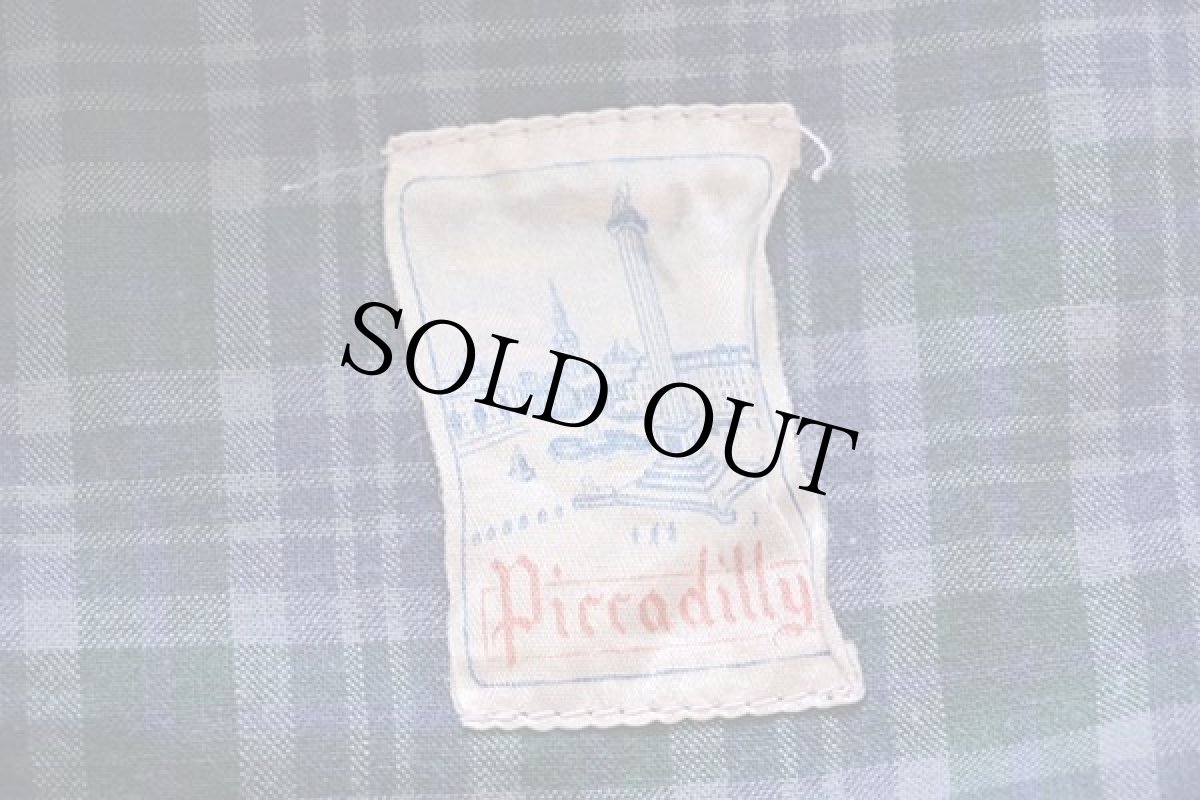 画像4: 80s Piccadilly タータンチェック コットンジャケット (4)