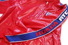 画像5: 70s USA製 HONDALINE ホンダ HONDA ATC パッチ付き ナイロン レーシングジャケット 赤 XXL★特大 (5)